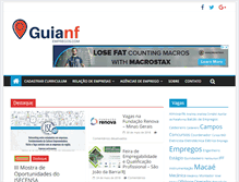 Tablet Screenshot of guianf.com